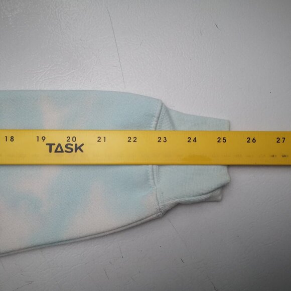 Coastal Culture Ladies Size XS Fleece Lined Pink Blue Green Sweat Shirt - Picture 8 of 9